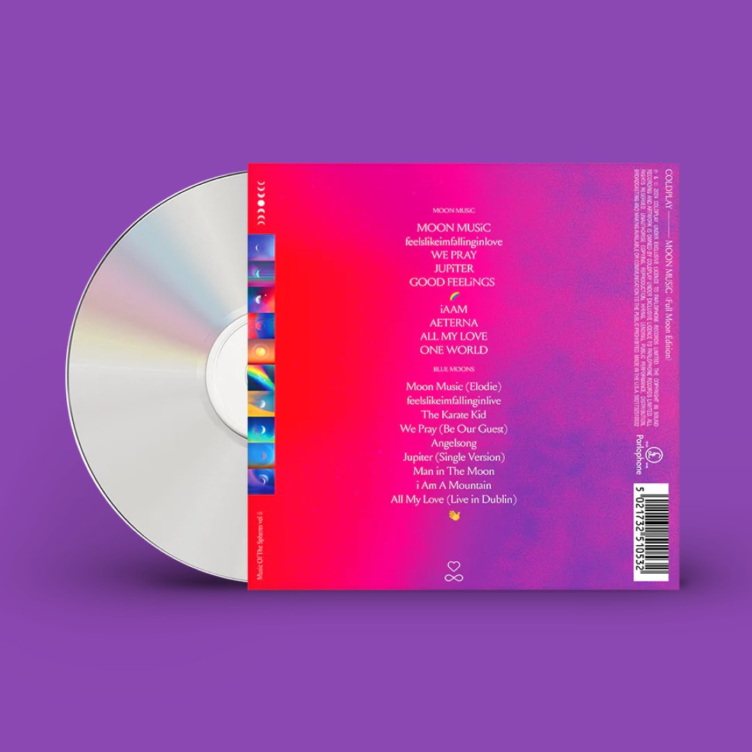 洋楽 Coldplay Moon Music (Full Moon Edition) Amazon.com: Moon Music (Full Moon Edition) : Coldplay