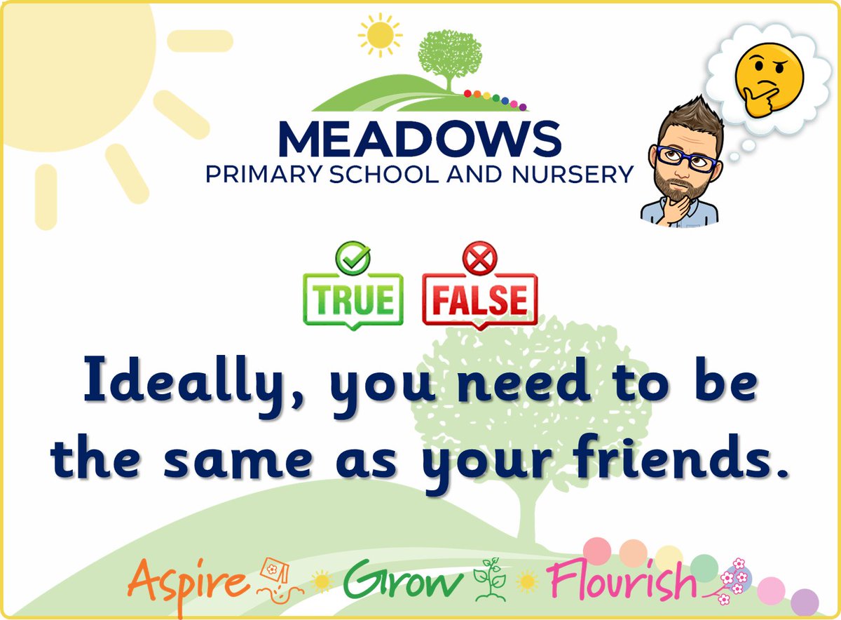 meadows_primary's tweet photo. We continued our exploration of friendship with some deliberations today!
What do you think the answers are?
#OutstandingValues💙 https://t.co/npsP4wx8Y3