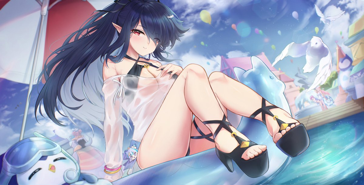 Punimon7's tweet image. 시스루 에다 완성! 😋
#E7Art #エピックセブン #epicseven