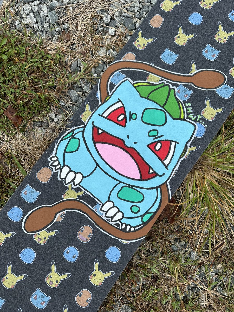 drift__w00d's tweet photo. Anotha one! 
#skateboarding #Pokemon #art https://t.co/eiWtvltASK