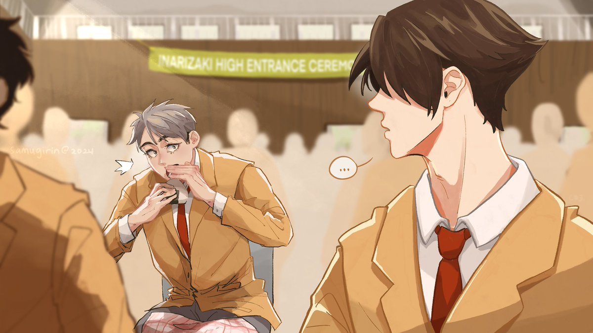 samugirin's tweet image. first encounter.

Day 1: Fated/Chosen #SunaOsaWeek #sunaosa