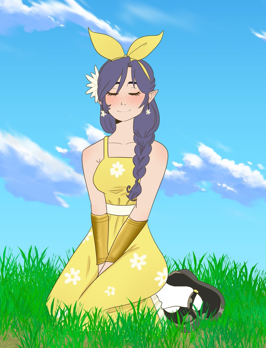 captainfreestar's tweet photo. Day 6 #DressupTober Sunny afternoon
#CaptainFreestART #CaptainFreeDraws https://t.co/ETAkaS4Uym
