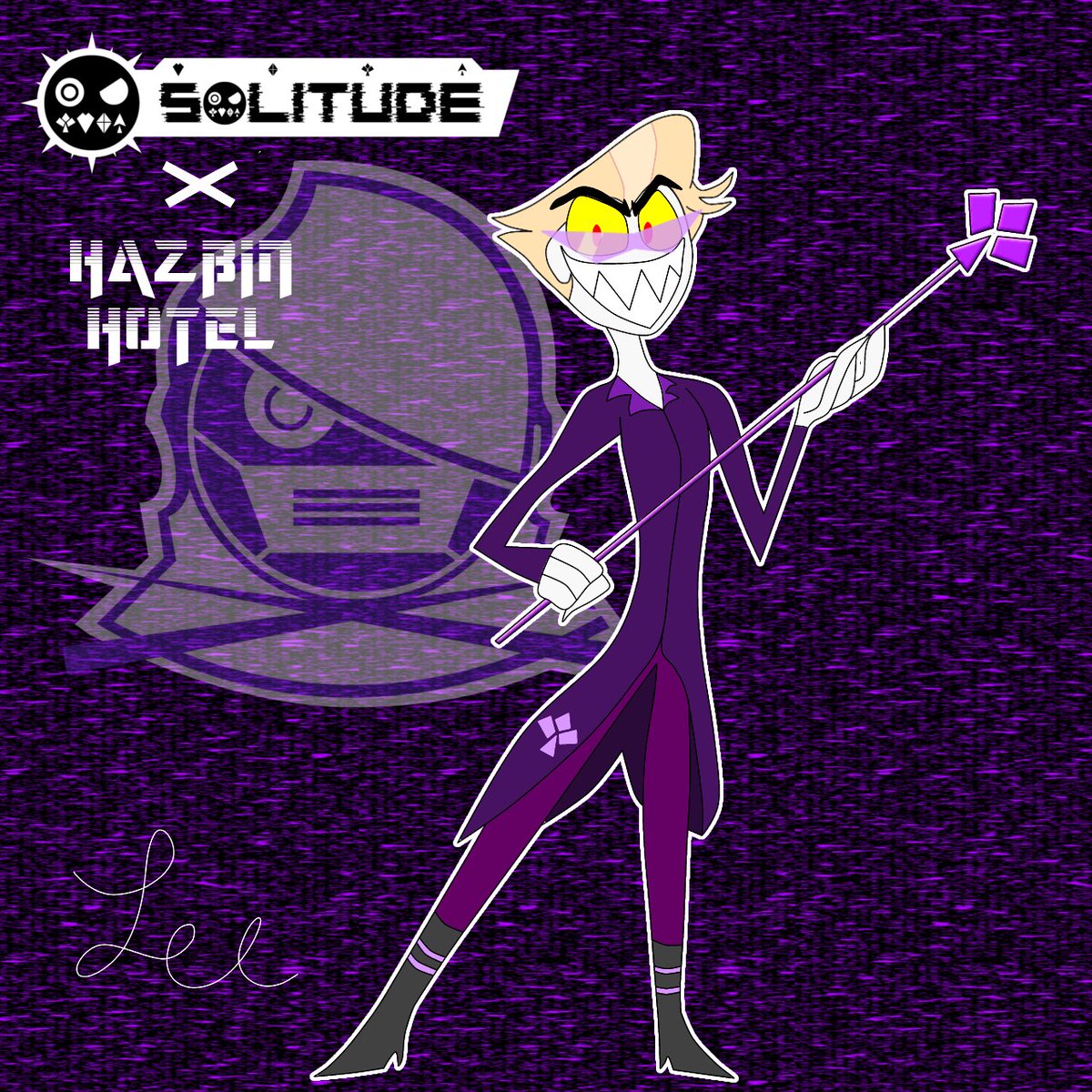 LeeProductions4's tweet photo. My brother's fiancee told me to do this, I AM SO SORRY XD
#solitude #subjectplacement #jointhebloodline #hammerscorn #solitoberfanart #KnowYourPlace #HazbinHotel #HazbinHotelLucifer
@DAGamesOfficial @WillDARyan
@HammerScorn https://t.co/SAZGJAQC49