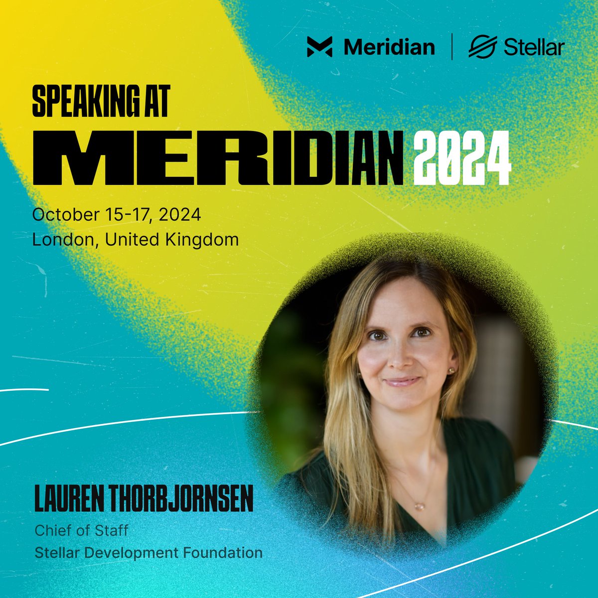 It's almost that time again... 

Just over a week until #meridian2024 and I can't wait to see the Stellar ecosystem in London to talk about the transformation we've delivered together so far and what's coming next.