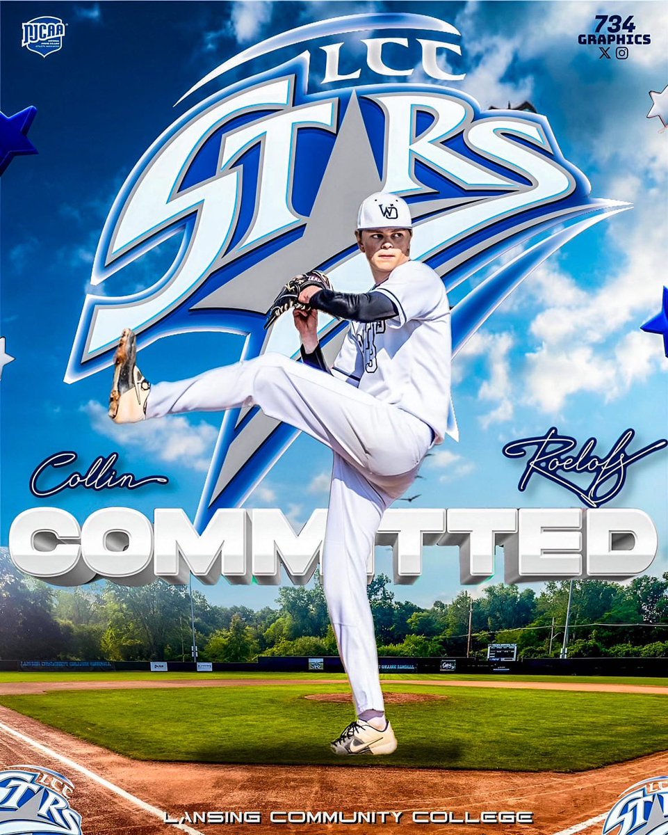 collinjroelofs's tweet photo. I’m excited to announce my commitment to @Lansing_Stars. Huge thanks to @CoachCutter5 and @CoachModaff, can’t wait to get to work. #gostars @WO__Baseball https://t.co/jZOQ1uGas6