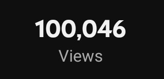 No...freaking....way!!!! Thank you all so much! 🥰❤️🥰❤️ Fight As One finally hit 100 THOUSAND VIEWS!!!