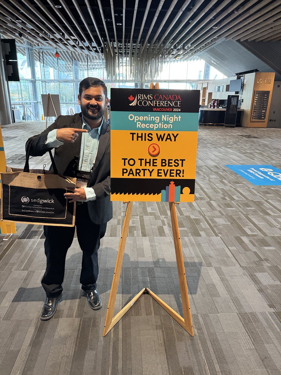 Steve_Pottle's tweet photo. It doesn’t get much better than this! Looking forward to starting the best RIMS Canada conference ever with the best party ever #rimscanadaconference https://t.co/jUpCj3irh9