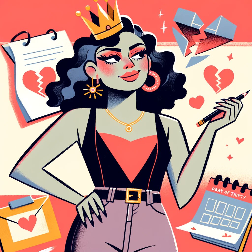 PettyPlaybook's tweet image. Petty isn’t bitter, it’s self-care with a side of humor. 💁‍♀️ Time to write down those ‘what ifs’ and laugh your way to thriving.

 #PettyPlaybook #ReclaimPetty #BreakupGlowUp