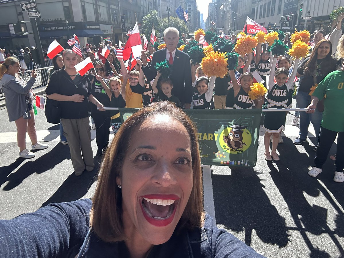 gratefulleader1's tweet photo. Opportunity is NOT a Myth @ Forest Elementary Ridgewood Queens!
A beyond phenomenal day witnessing the love , connection and school pride our athletes and participants of our Polish World Language program demonstrated as we marched with our Polish brothers and sisters ! Thank you CM Holden for ALWAYS creating intentional opportunities for ALL of our students to celebrate , connect and fall in β€οΈ with learning !
#InclusionπsuperPOWER
πͺππ