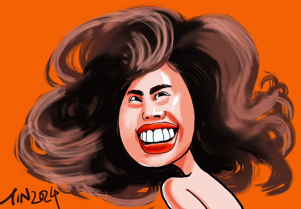 terrytin's tweet photo. Girl’s portrait drawings. #Caricatura #girldraw #girlportrait #procreate #hongkongartist #illustration #terrytin #mangastudiohk https://t.co/RMOMgNLDMt