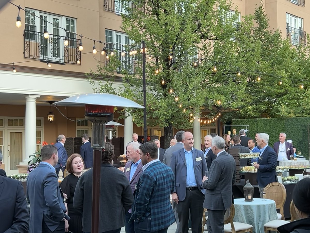 WRBerkleyCorp's tweet photo. The chocolate shop is open! We’re welcoming our partners to the Mountain View Terrace for an evening of delicious food &amp; refreshments, compelling conversations, &amp; a custom box of specialty chocolates. Our agent &amp; broker partnerships are a treat worth savoring! #CIAB #ILF2024 https://t.co/TtXMFnFFwK