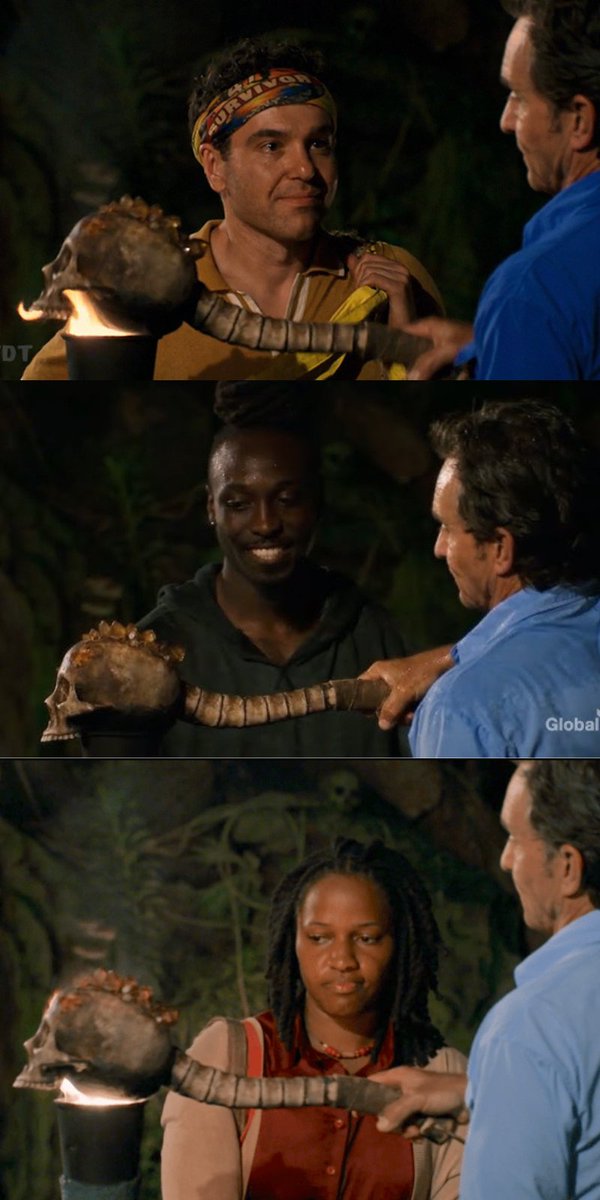 sbtorchlight's tweet photo. #survivor history was made this week: the first time in 47 seasons that three different tribes went to tribal council and voted someone out from a different tribe!! (r.i.p. jon, TK & aysha)
#survivor47 #survivorfirst https://t.co/omcOUPXPoq