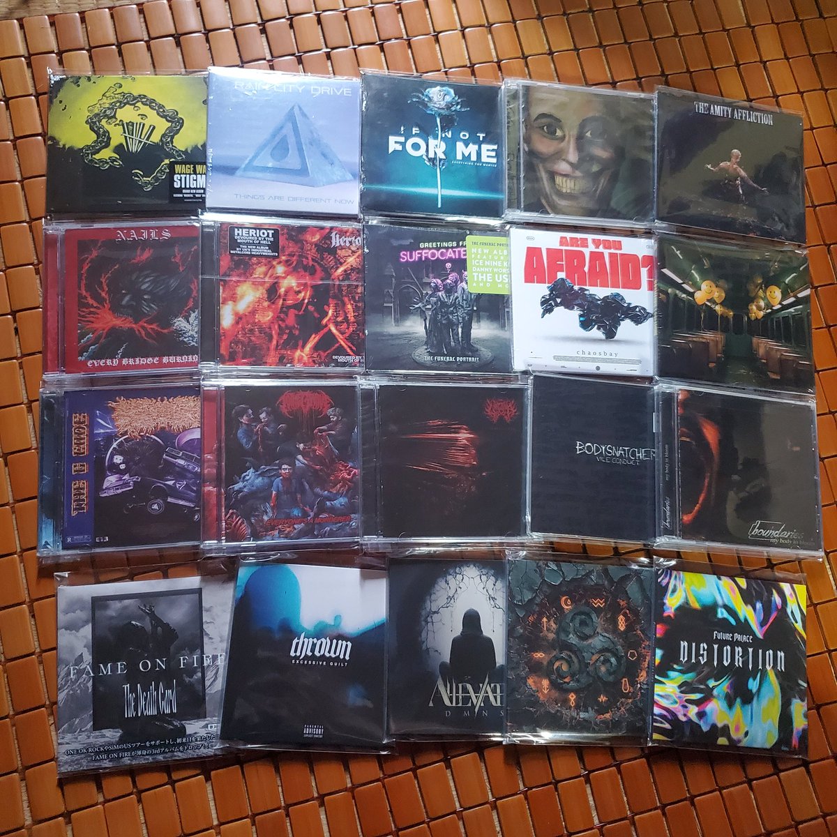 kubowktk's tweet photo. 大量アップデート
#WageWar
#RainCityDrive
#IfNotForMe
#156Silence
#TheAmityAffliction
#NAILS
#Heriot
#TheFuneralPortrait
#Chaosbay
#Normandie
#PeelingFlesh
#ToTheGrave
#TheLarceniaRoe
#Bodysnatcher
#Boundaries
#FameOnFire
#Thrown
#Alleviate
#OurHollowOurHome
#FuturePalace https://t.co/TJ43XIrqlG