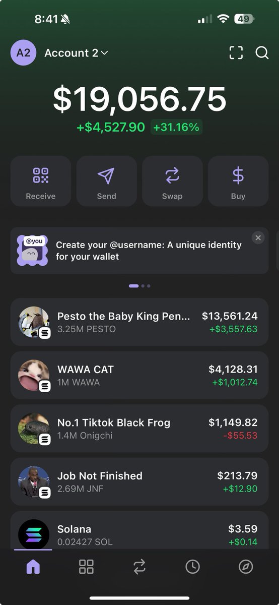 lightcrypto21's tweet photo. Trading account update. Added $WAWA $Onigchi and $JNF besides added more $PESTO. Time to finish the job boys. https://t.co/FSmc5ZkYuG