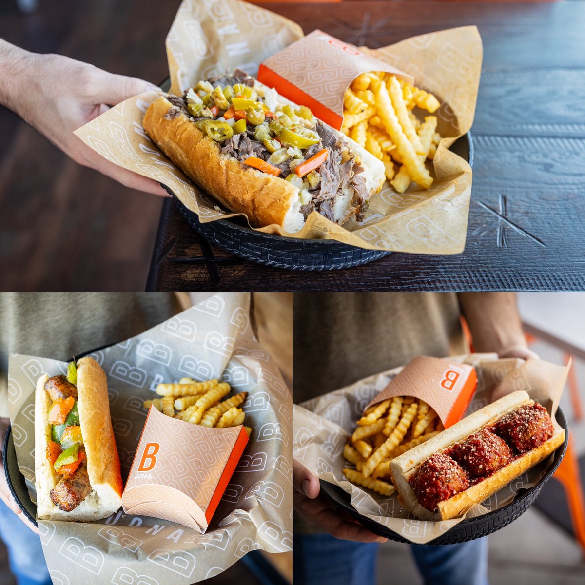 Our Chicago Classic Cravings deal ends October 16th!

Don't miss your chance to save on your faves, Monday through Wednesday only:
🔥 Buona Beef &amp; Fries: $8.99
🔥 Sausage &amp; Fries: $5.99
🔥 Meatball &amp; Fries: $7.99

Tell a friend to tell a friend!