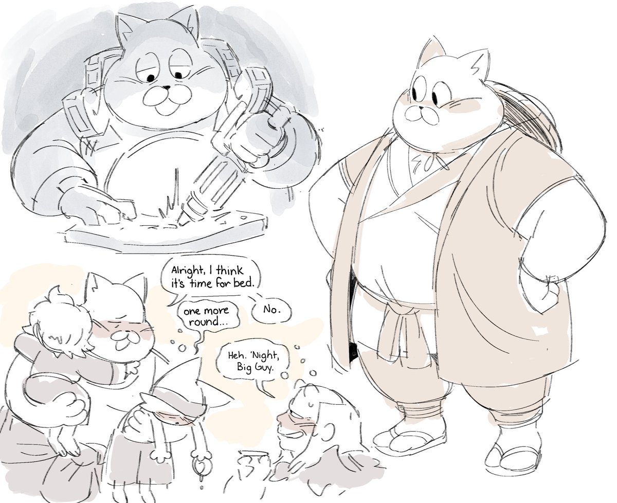 Yi and Kuafu but its my au where they all make it to earth again