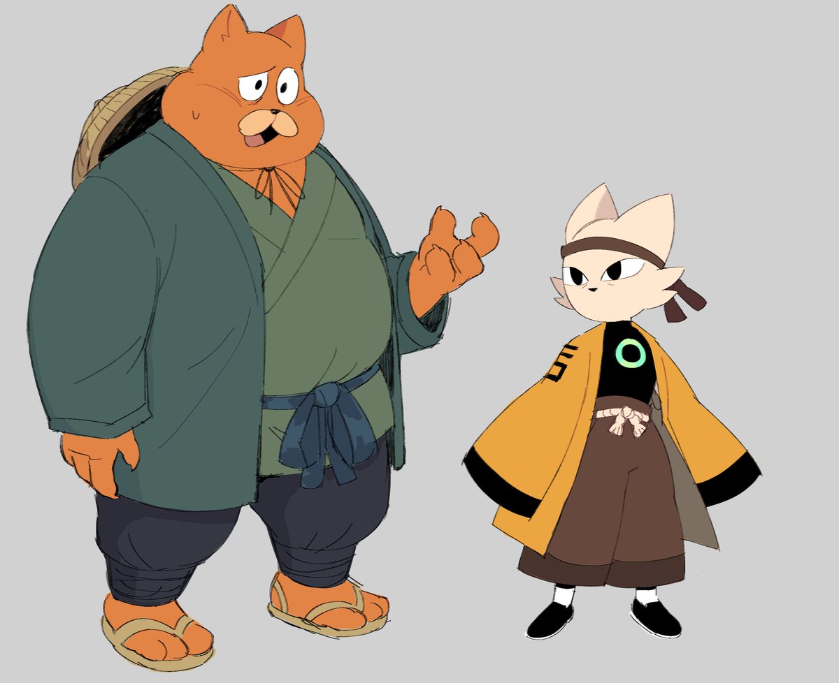 Yi and Kuafu but its my au where they all make it to earth again