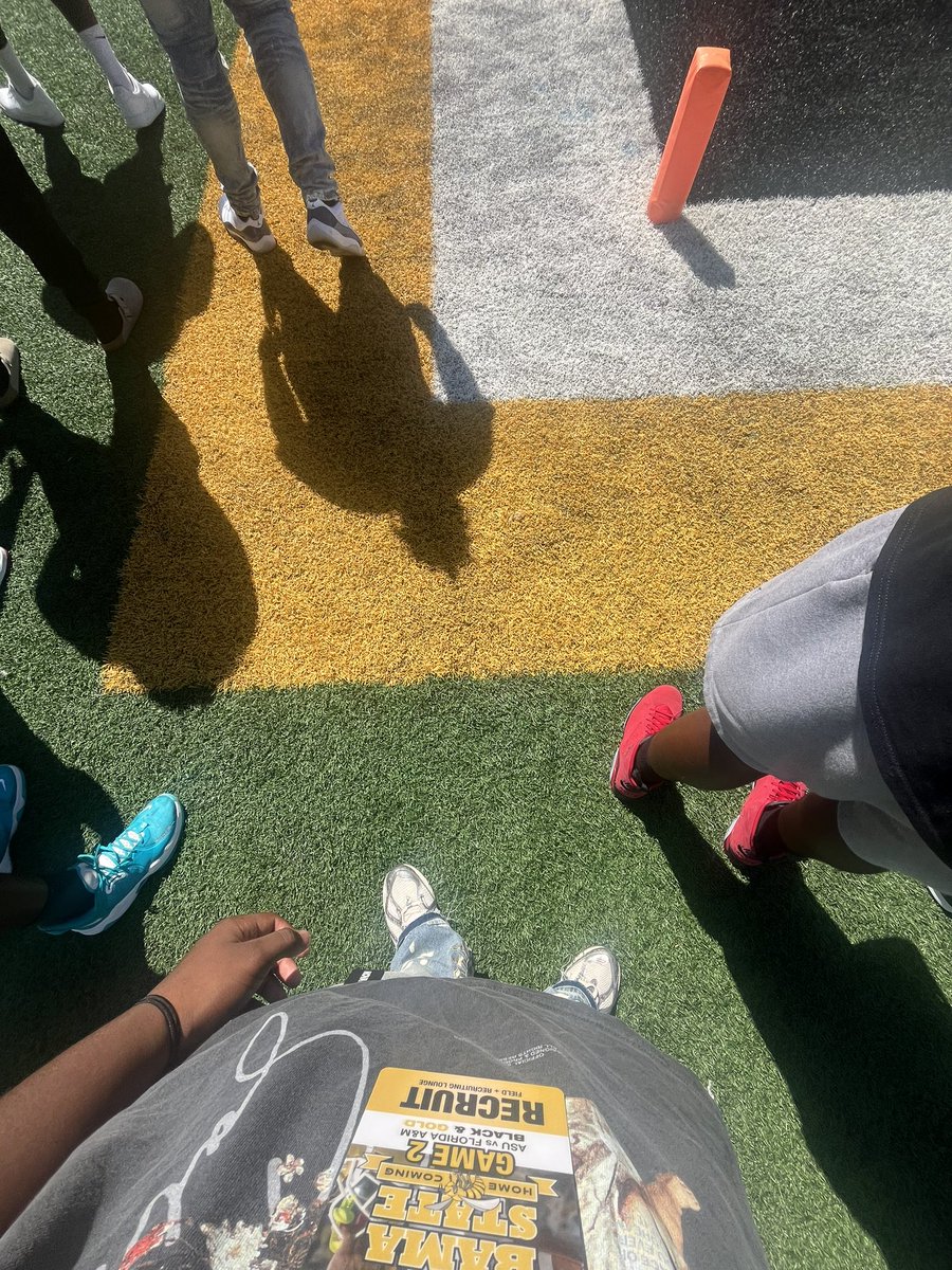 Had a great time at Alabama state yesterday 🐝