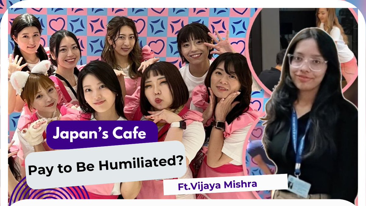 NewsifiedNews's tweet photo. "Curious about the café in Japan that humiliates customers? Our latest video dives into this viral pop-up sensation that has taken social media by storm—both in Japan and around the world!  #ViralCafe #PopUpCafe  #UniqueDiningExperience 
@JournoVijaya 

https://t.co/xkRNhnA9D5 https://t.co/7mbqWkEPEU