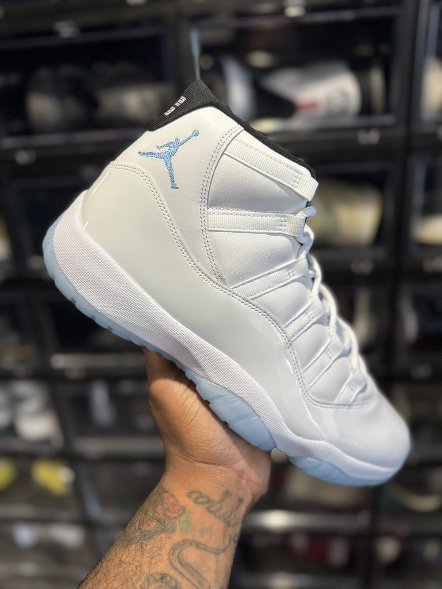 Jordan 11 Columbia 2024 🥶🥶 double up worthy