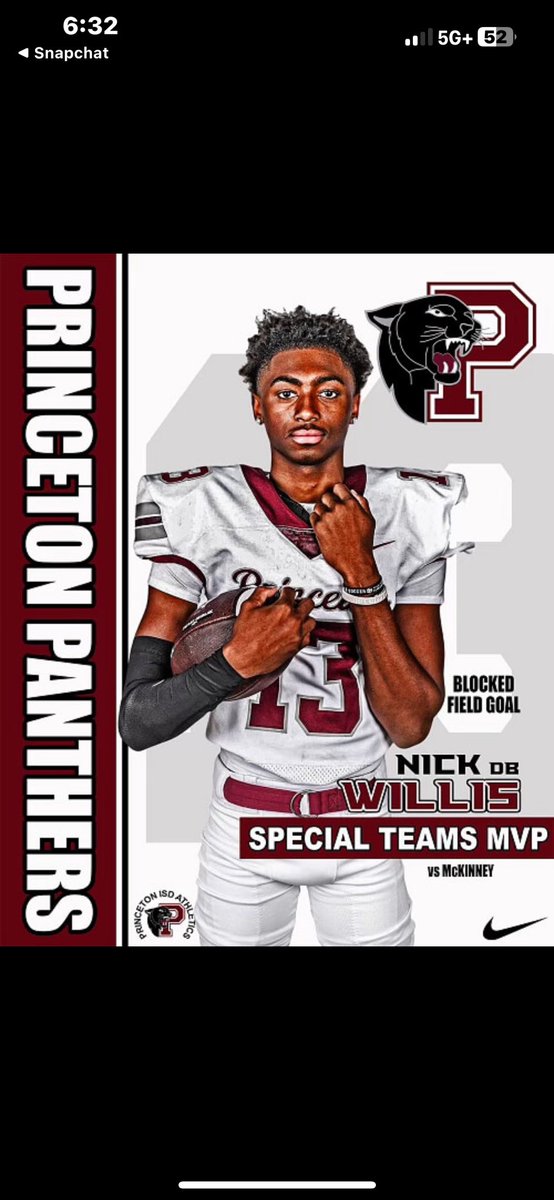 vs Mckinney 

Defensive MVP and Special Teams MVP #STP