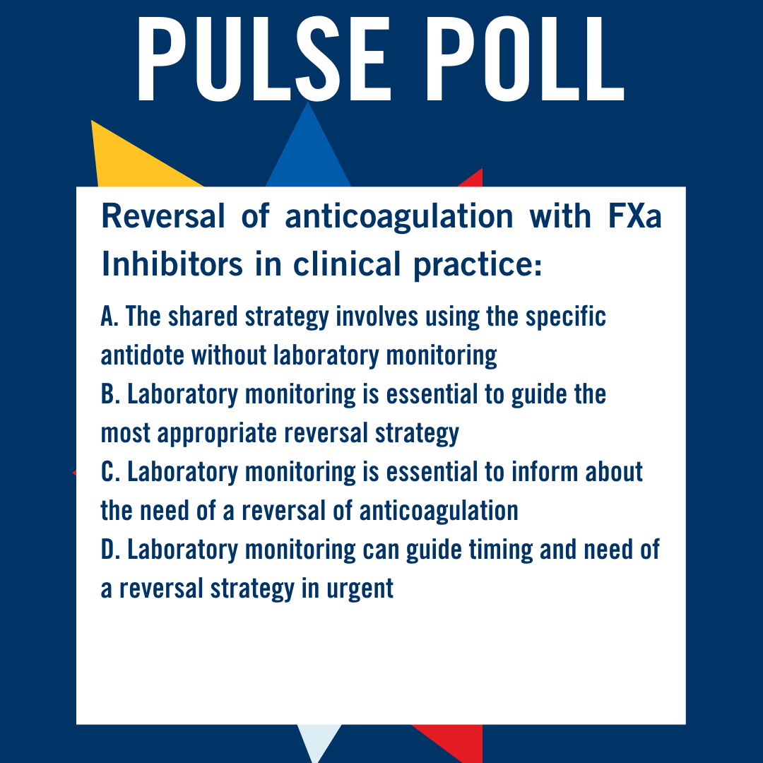 isth's tweet photo. Swipe to reveal the correct answer to this poll! 🎉 Want to dive deeper? Join us for our upcoming webinar, “Monitoring and Reversal for Factor Xa Inhibitors,” to learn more. Register now: https://t.co/UWbAAINToJ. #HealthcareWebinar #FactorXa #VTEAwareness https://t.co/nLLPlqPxpH