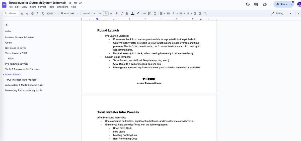 Preparing for a funding round? Make sure you have a solid pitch, key metrics tracked, and 3x warm leads.