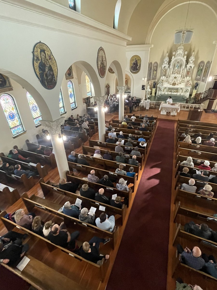 Thank you to all who came out to Marysburg today for our mass and cemetery blessing. It was great to see a lot of people in our church once again!!