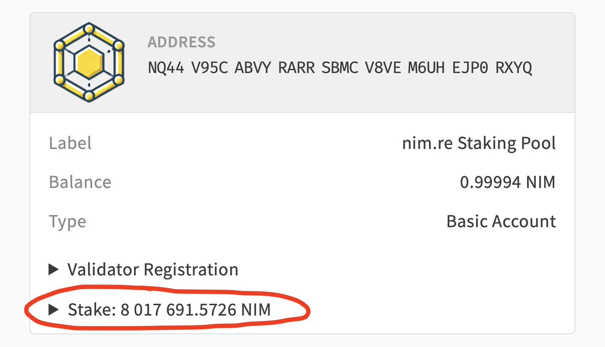 nim_dot_re's tweet image. Pre-staking is *unofficially* active since 1 hour and nim.re already impresses with over 8 million NIM staked! Thank you for staking at ! Your trust will be rewarded. Stay tuned!