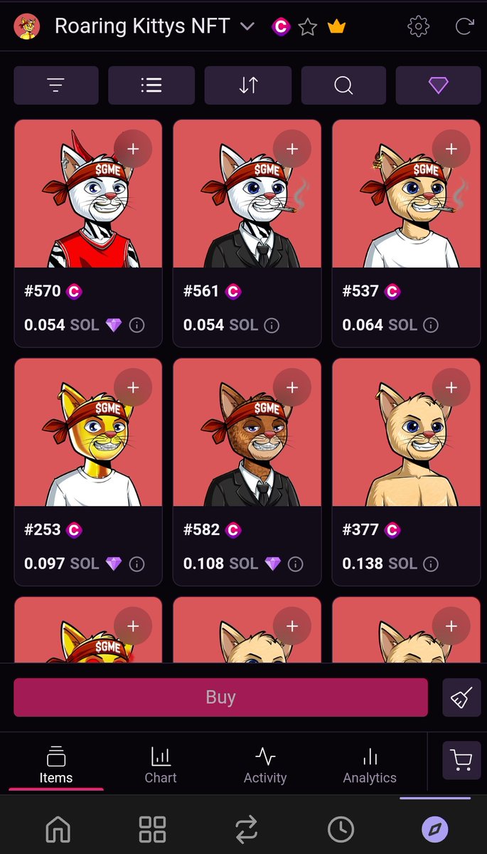 π¦ Roaring Kittys π (@roarinkittysnft) on Twitter photo We are not done..... 1 SOL FLOOR PRICE INCOMING.
DELIST YOUR KITTYS
BRING THE FLOOR TO 1 SOL AND WE DO A $SOL GIVEAWAY
<a href="/TheRoaringKitty/">Roaring Kitty</a> will see us some day.
Join the Convo
t.me/RoaringKittysL⦠We are not done..... 1 SOL FLOOR PRICE INCOMING.
DELIST YOUR KITTYS
BRING THE FLOOR TO 1 SOL AND WE DO A $SOL GIVEAWAY
<a href="/TheRoaringKitty/">Roaring Kitty</a> will see us some day.
Join the Convo
t.me/RoaringKittysLβ¦