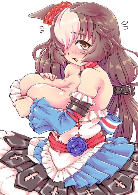 進捗状況:納品完了
skebでのご依頼で大人に成長したヤマニンゼファーが現役時代の勝負服を着てみたら…吹き荒れる暴風を封じることに
なイラストを描かせていただきました
今回も楽しく描けました!ありがとうございます! 