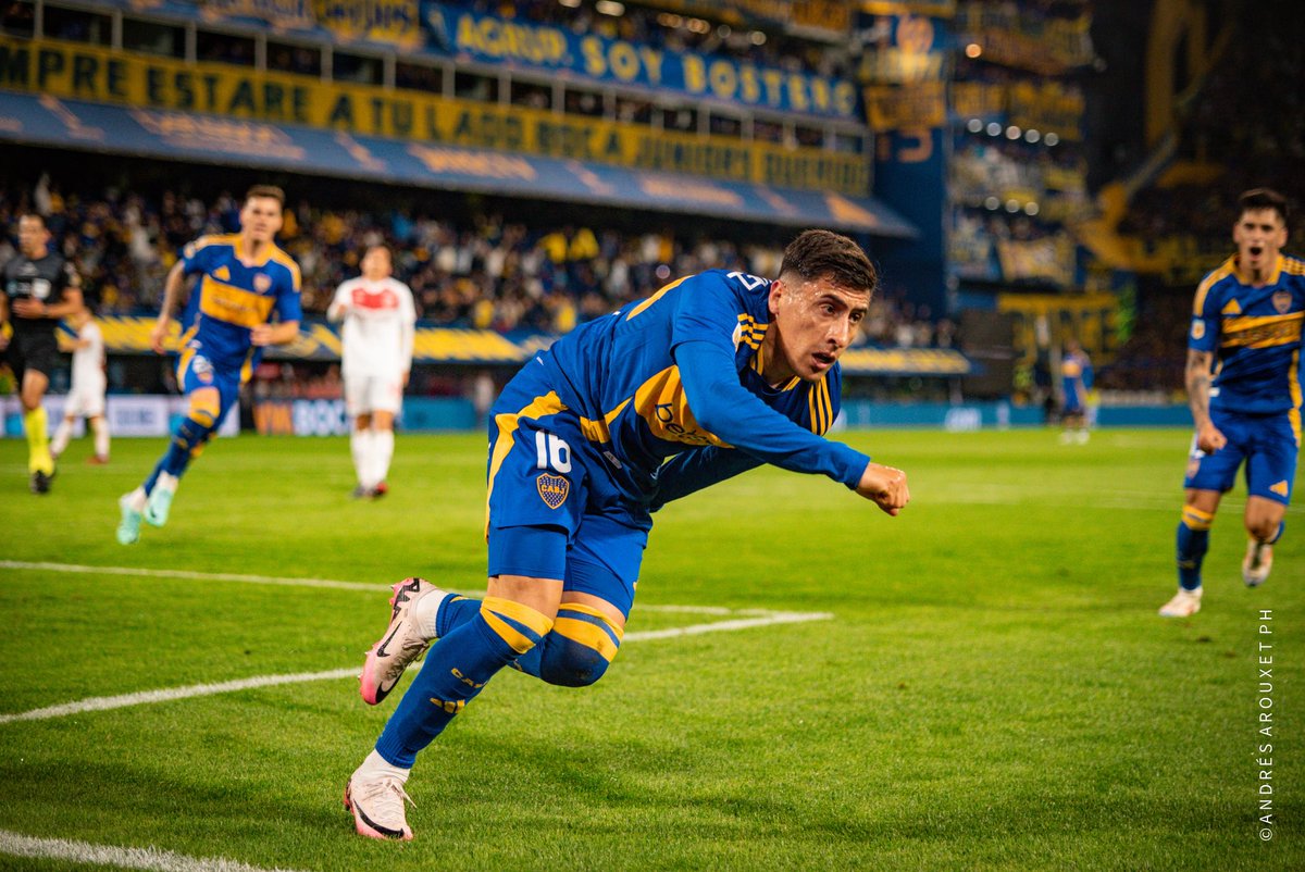 La definición de la Bestia en el 1-0 de Boca Juniors.