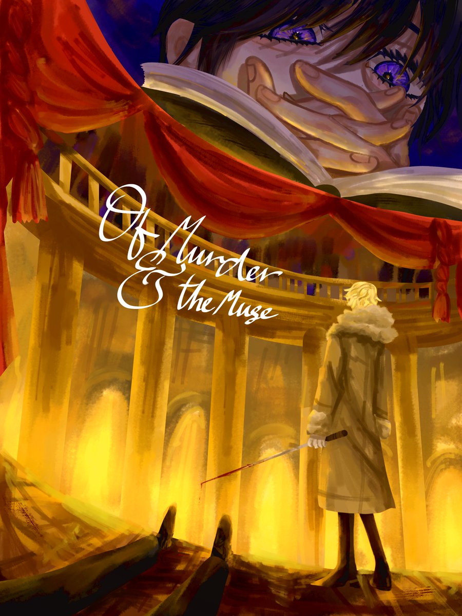 Karakara2518's tweet photo. "ฆาตกรคนนั้นผมสีทอง ดวงตาเหมือนวังน้ำวน" 
#ofmurderandthemuse https://t.co/M8mjcGBH6K