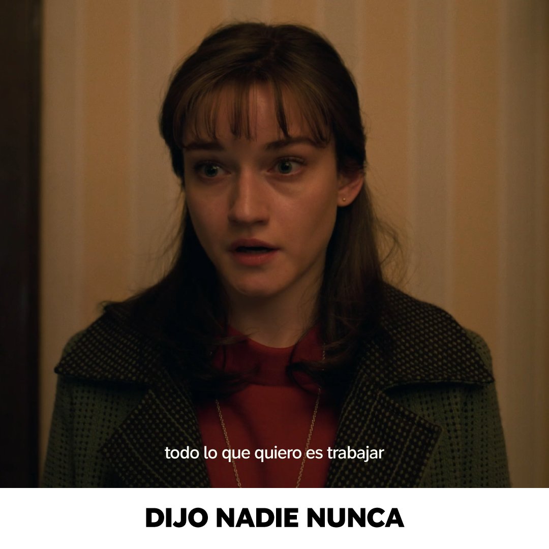 ParamountPlusMX's tweet photo. La máquina del chambeo nunca descansa 😎
#JuliaGarner #Departamento7A #humor https://t.co/lEM2DANowW