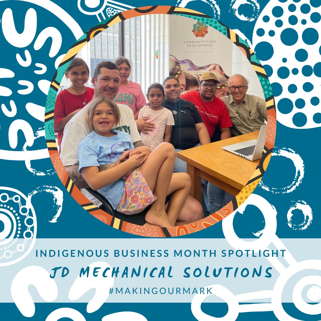 Highlighting JD Mechanical Solutions for Indigenous Business Month🚗✨First Nations-owned mobile mechanic business in Arrernte Country, serving communities around Mparntwe. Stay tuned for our online #BlakBusiness online panel on 30 October! #IndigenousBusinessMonth #MakingOurMark