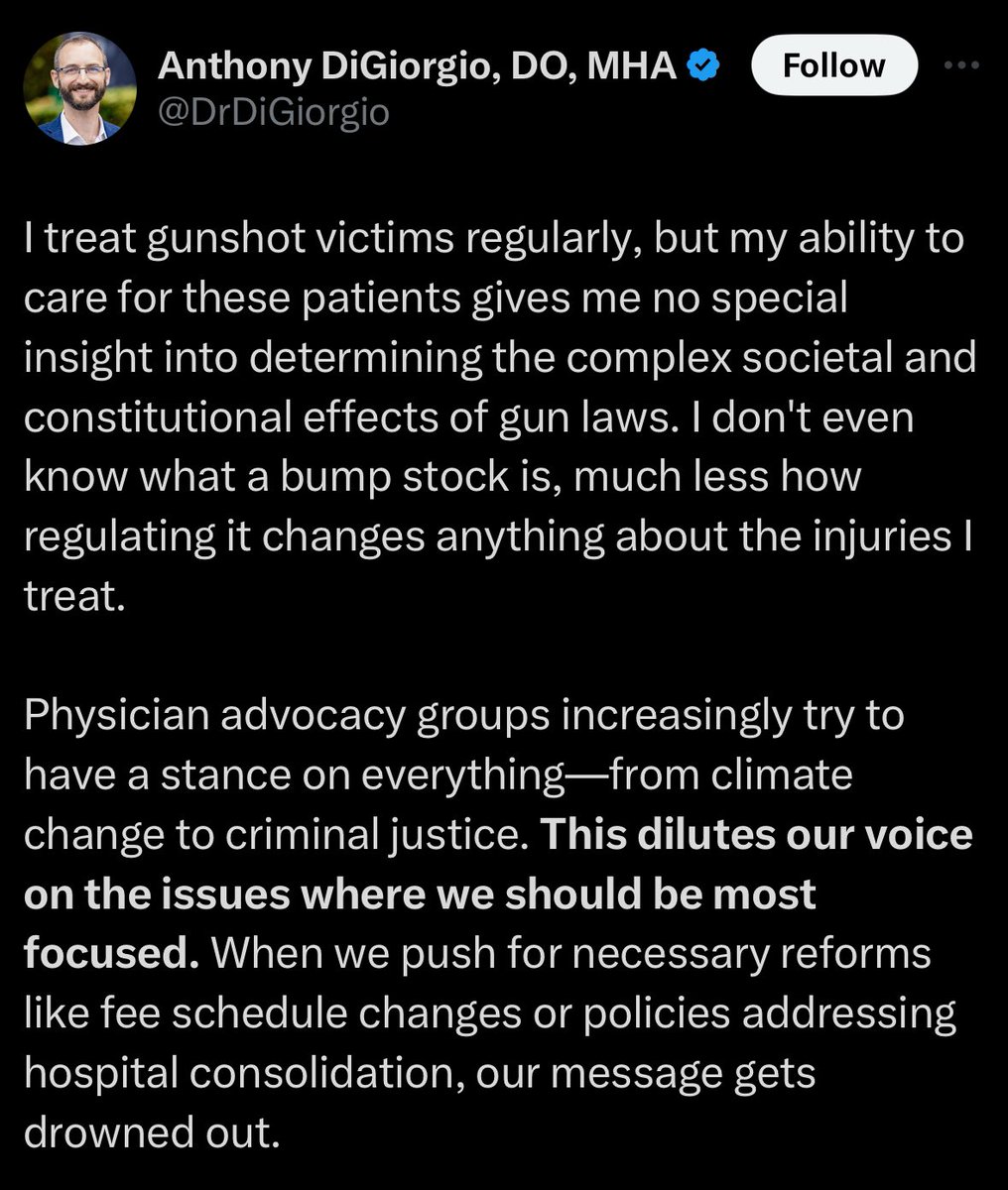 AnnieAndrewsMD's tweet photo. And then there are some of us who have grown so tired of caring for kids with bullet holes in them that we educate ourselves about the policies that have led to guns becoming the leading cause of death for kids and we speak up because it’s the right thing to do. 🇺🇸 https://t.co/mHhHLaTB8T