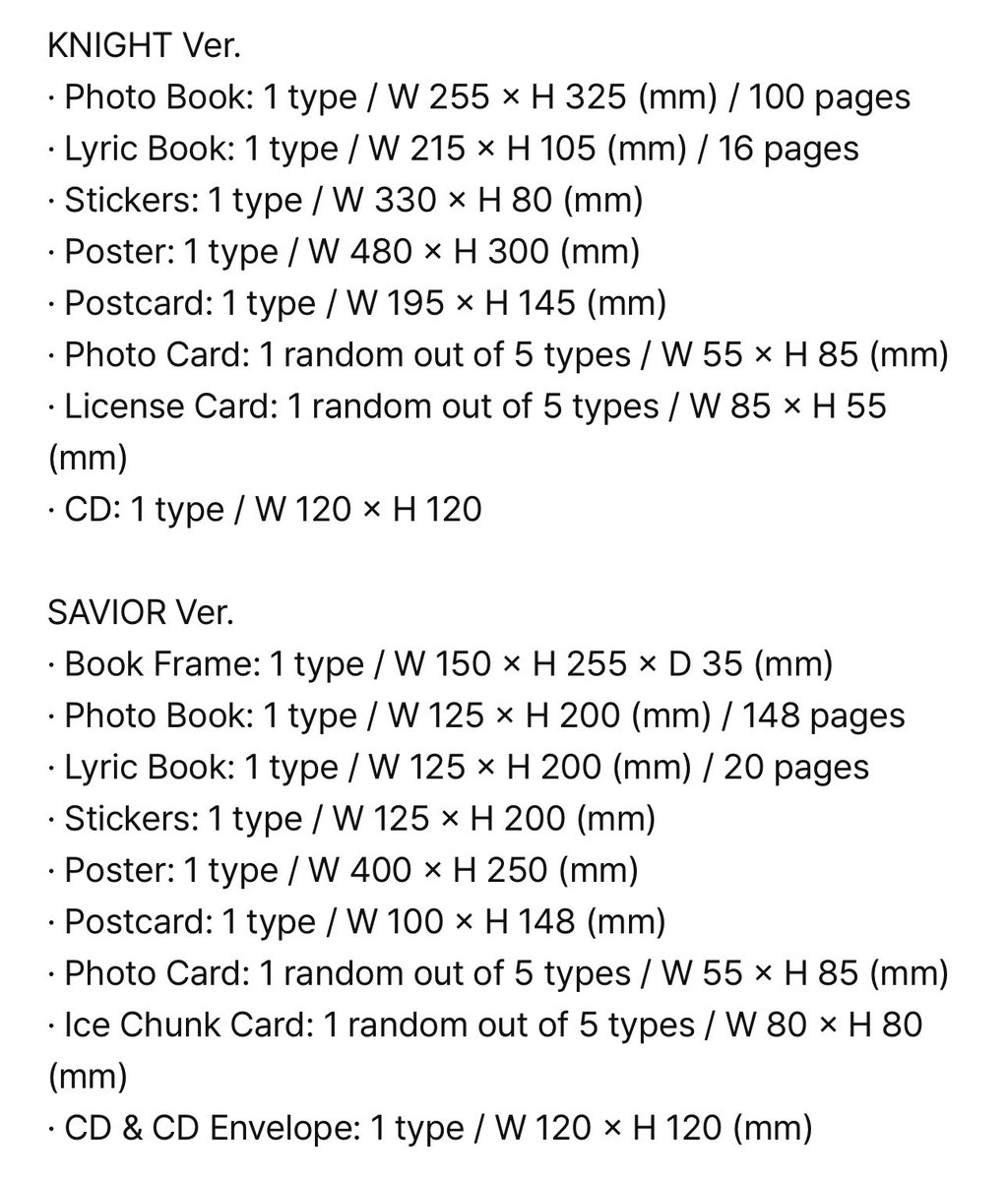 txtarchivee's tweet photo. The Star Chapter: SANCTUARY

ALBUM VERSIONS:

KNIGHT ver.
SAVIOR ver.
LOVER ver.
ANGEL ver.

+ weverse albums ver. A &amp; B https://t.co/BVQdWI1zXn