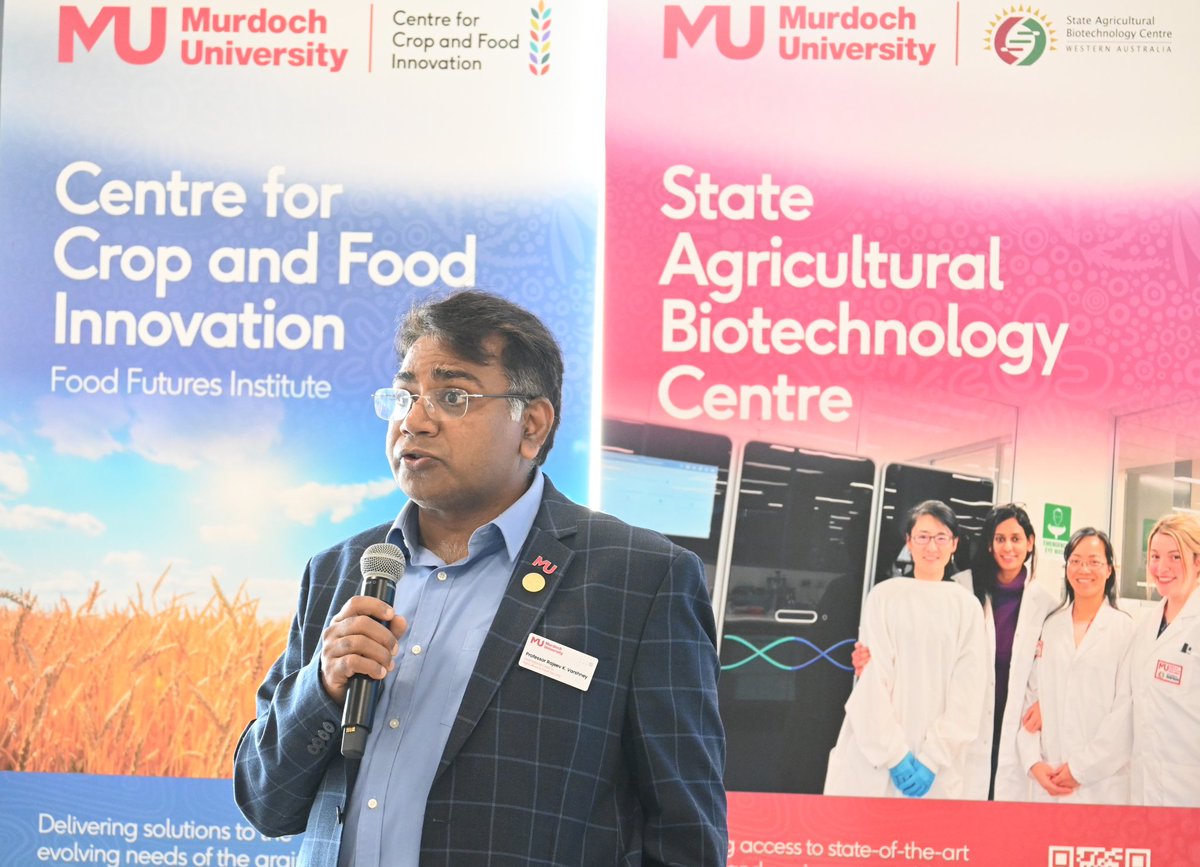 Murdoch's Centre for Crop & Food Innovation & SABC (@mu_ccfi_biotech) on Twitter photo CCFI Director Prof <a href="/rajvarshney/">Rajeev Varshney FRS</a> has commenced the 2nd International Symposium on Legumes Research and Applications. Looking forward to a day of in-depth discussions and presentations on all things legumes! CCFI Director Prof <a href="/rajvarshney/">Rajeev Varshney FRS</a> has commenced the 2nd International Symposium on Legumes Research and Applications. Looking forward to a day of in-depth discussions and presentations on all things legumes!