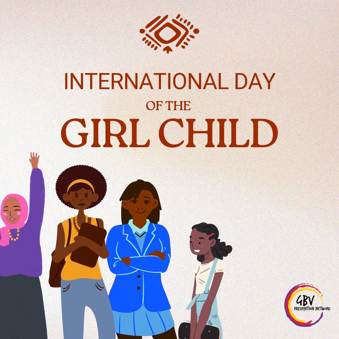 GBVnet's tweet photo. We celebrate #IDGC2024 with excitement and optimism for a just future for all girls, everywhere.

It is our collective responsibility to ensure that all girls are safe from harm at school, in their homes, online and within society, because it is the right thing to do.

#EndVAG https://t.co/wFvpuAf0cw