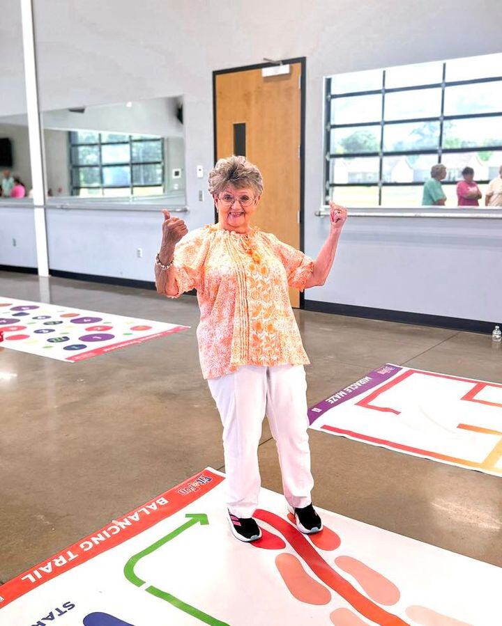 FitandFunPlay's tweet photo. Last week, we saw our Fit and Fun Forever® portable activities enjoyed by the seniors at Bibb Wellness in #Alabama, celebrating Active Aging week. Doesn't this just make you smile?! 😁 #fitandfunforever #ActiveAgingWeek #seniors #silversneakers #officeofaging #AARP https://t.co/Y8vvXkKiyO