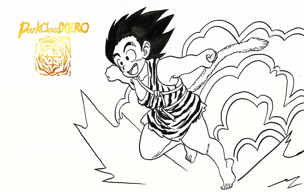DarkCloudXERO's tweet photo. #Goku #孫悟空 #DragonBall #ドラゴンボール #Trek #Inktober #day6 #2024 #ink #art https://t.co/I5IlqxSoWR
