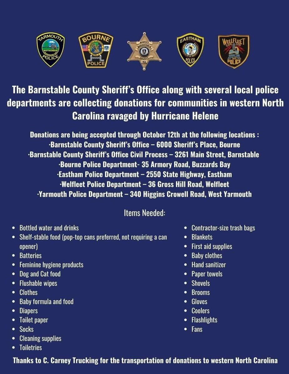 Bourne Police Dept. tweet media