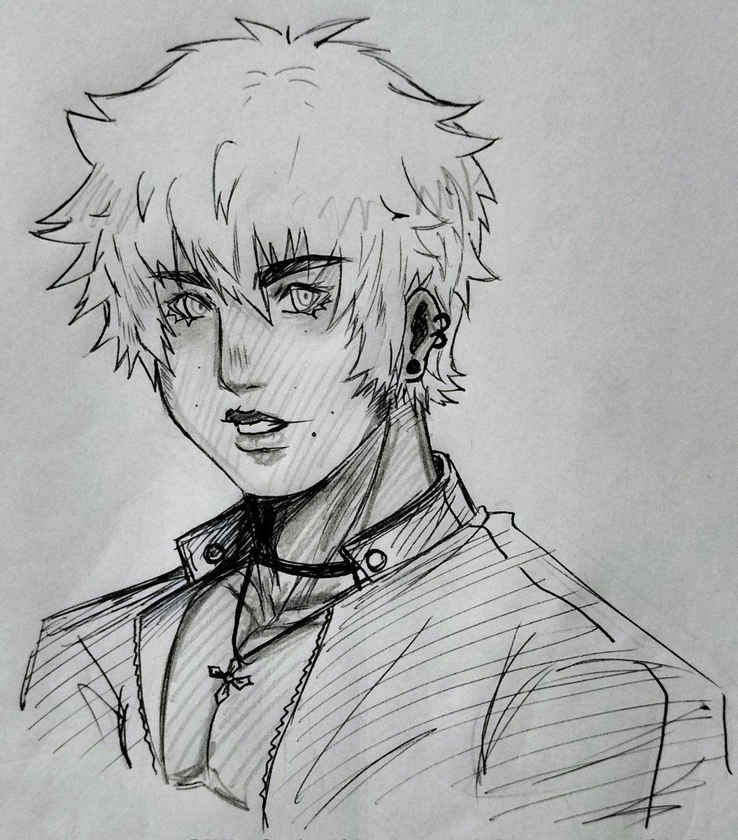 LittleMonkeeeey's tweet image. #KOFTOBER Day: 6!!

I drew K' because I love him! &amp;lt;3
#KDash