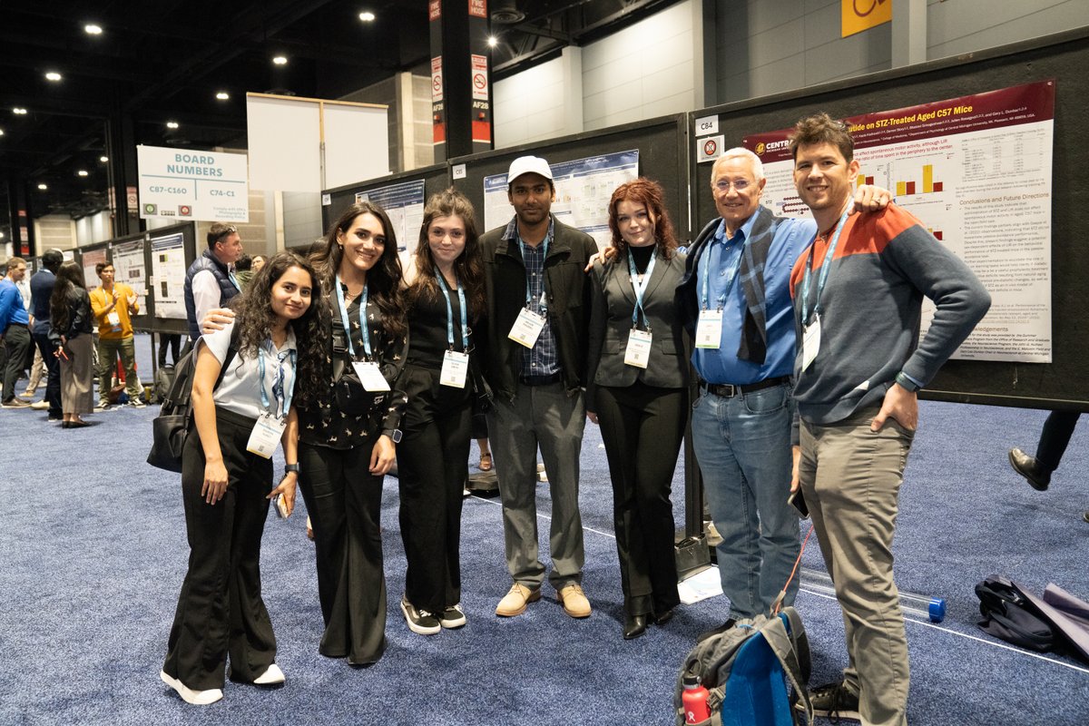 Synapses were firing, ideas were flowing, and the exhibit hall was buzzing with excitement. 

Sunday at #SfN24 was a blast!

#Chicago #neuroscience