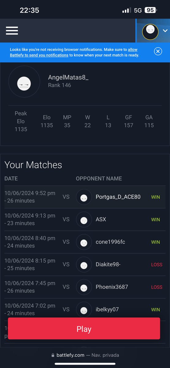 El dia que mas comodo me he sentido jugando, las dos derrotas por un gol en partidos que fui superior, seguimos 💪🏻💪🏻💪🏻