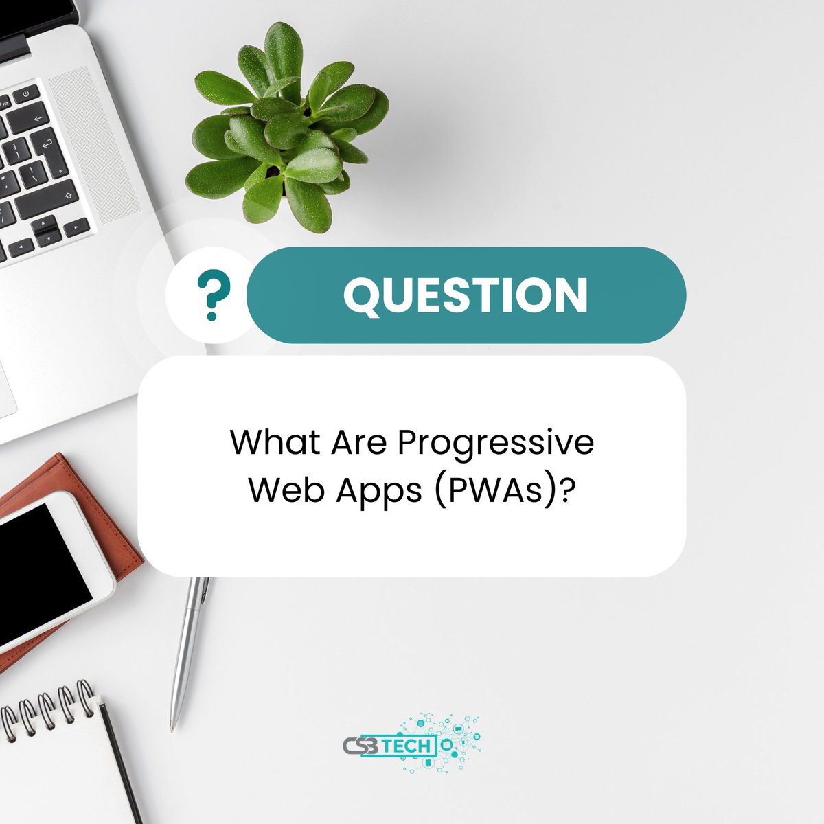 CSBTechEmporium's tweet image. A: Progressive Web Apps combine the best of web and mobile apps, enabling a seamless user experience. They are designed to work on any device with a single codebase. 🧬

#PWA #ProgressiveWebApps #WebDev #MobileExperience #TechInnovation #SeamlessUX #WebTech #DigitalTransformation