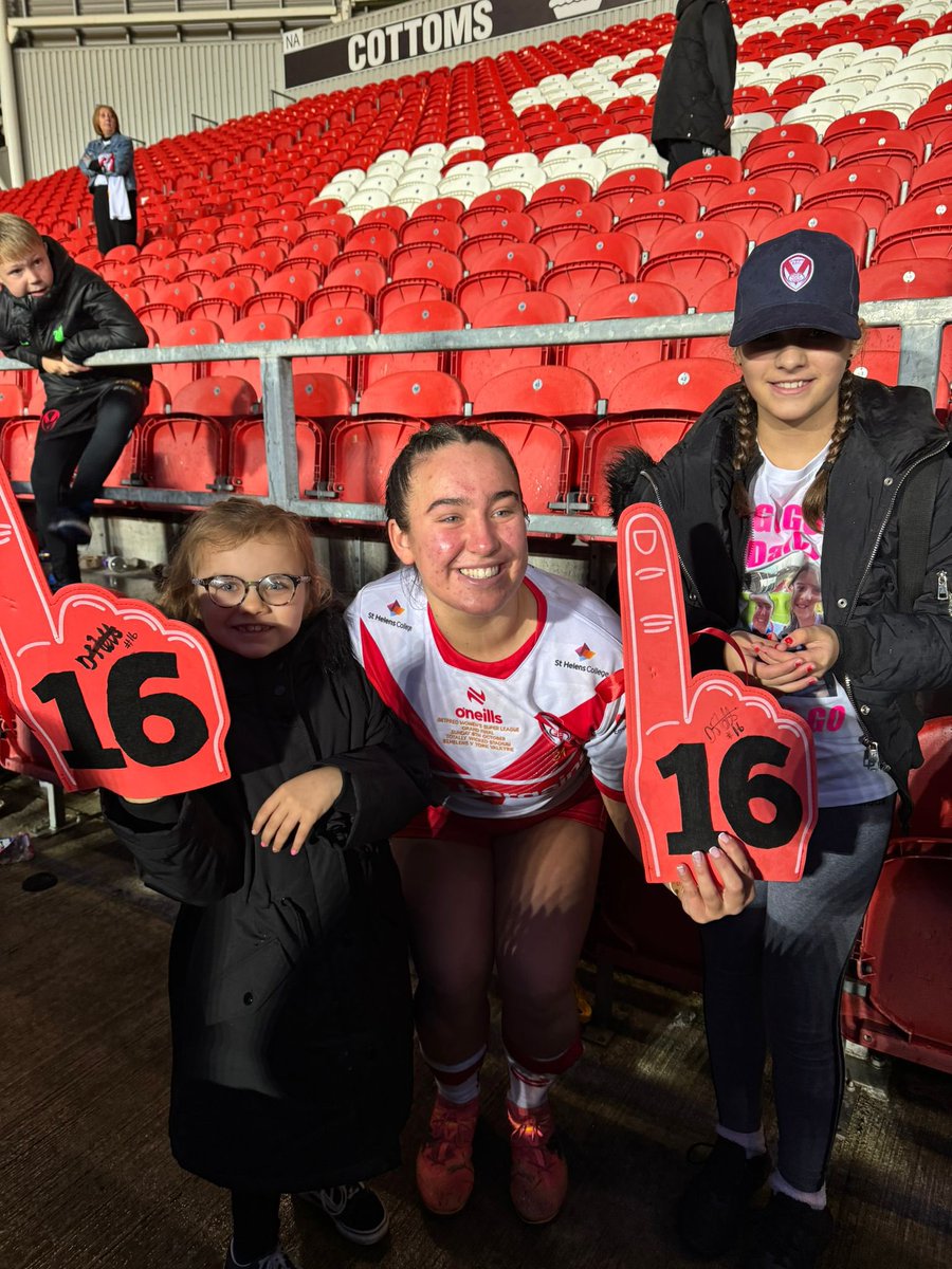 <a href="/saints1890women/">St.Helens Women</a> <a href="/SuperLeague/">Betfred Super League</a> A massive thanks to <a href="/StottDarcy/">Darcy Stott</a> for taking us on her journey challenge cup winners, league leaders and grand finalists couldn’t be more proud of her, and what a great season thank you for letting us be a part of it and hope we can support you again next year.
