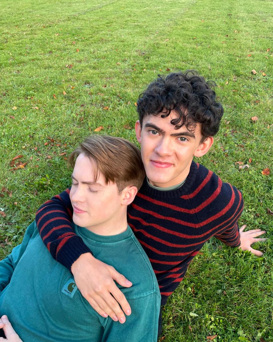 dailyjlocke's tweet photo. joe locke as charlie spring and kit connor as nick nelson in heartstopper season 3 https://t.co/NKWLNDVtLa