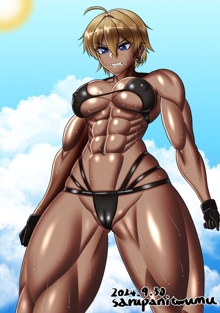 #見た人も無言で太ももを貼る 