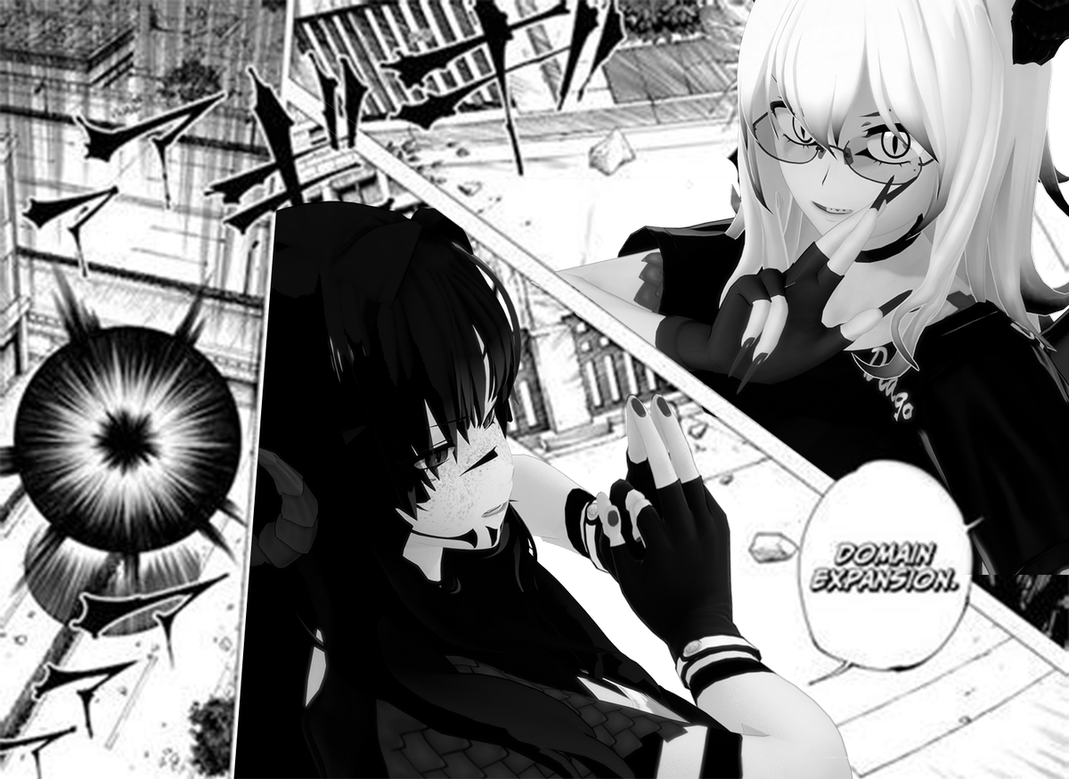 Domain Expansion. 
Who will win the fight? Me or <a href="/schagura/">Schagura</a>!